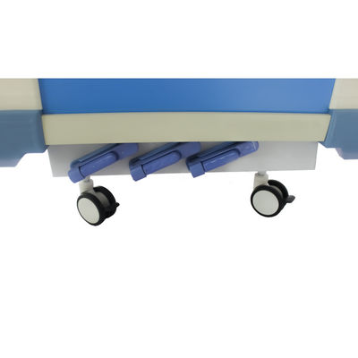 3つの機能頑丈な手動病院用ベッド忍耐強い看護のための80のDeg