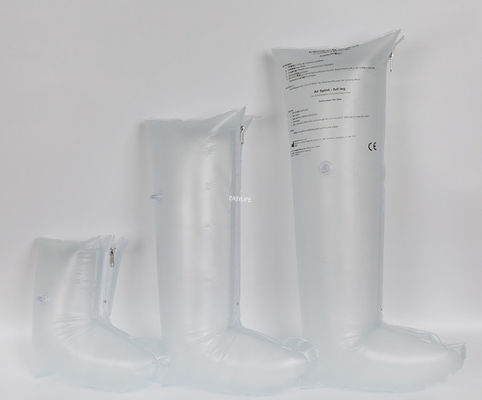 手の肘/半分の腕を搭載する膨脹可能な救急処置の空気副木のキットのプラスチック副木