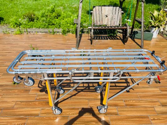 アルミ合金 脚調整 折りたたむ救急車 ストレッチャー 負傷者を運ぶ