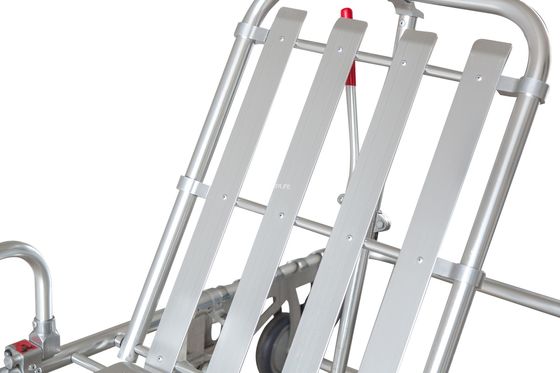 アルミ合金の柵が付いている緊急の医学の負荷の折る救急車の伸張器