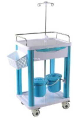 Medical Crash Cart Drug 750MMの92CM良質の病院の外科看護の博士医院2つの層の病院