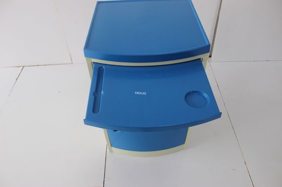 50のKgのローディングの病院の医学の家具のABS軽量SS病院の枕元のキャビネットODM