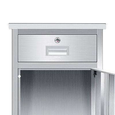 450MMの入院患者の枕元のロッカーのダイニング テーブルのキャビネット薄緑のOdm