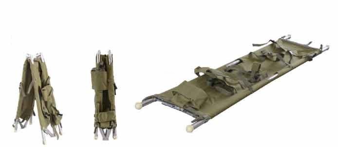 救急車のためのポリ塩化ビニールのアルミ合金の折りたたみの医学の伸張器208 x 55 X 13CM 9つのKg