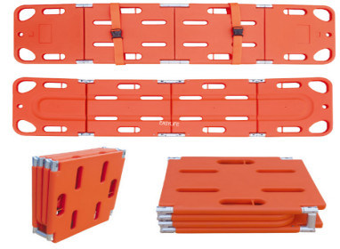 1.91Mの折り畳み式の脊柱板、火の救助のプラスチック伸張器、水泳の救助の伸張器の折りたたみの脊柱板