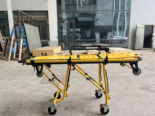 良い価格 高級型厚厚アルミニウム合金 救急用ストレッチャー 病院用 オンライン